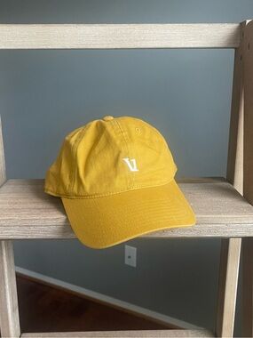 Vuori Classic Dad Hat | Yellow/ Mustard | V1 Logo Embroidery Adjustable Baseball
